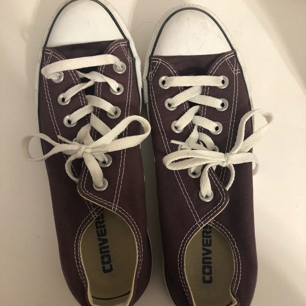 Dark Purple Converse